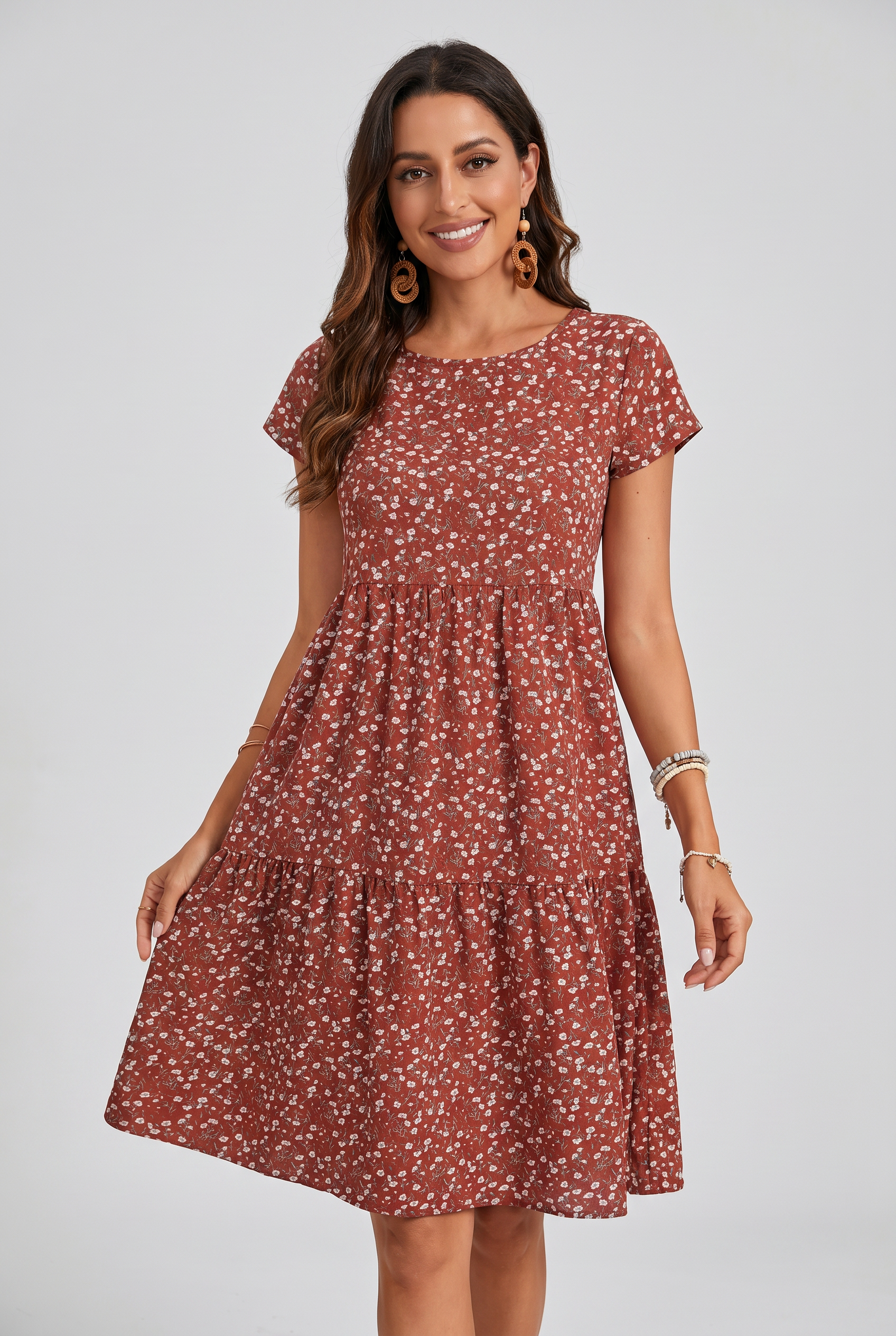 Vestido Soltinho Floral para Verão