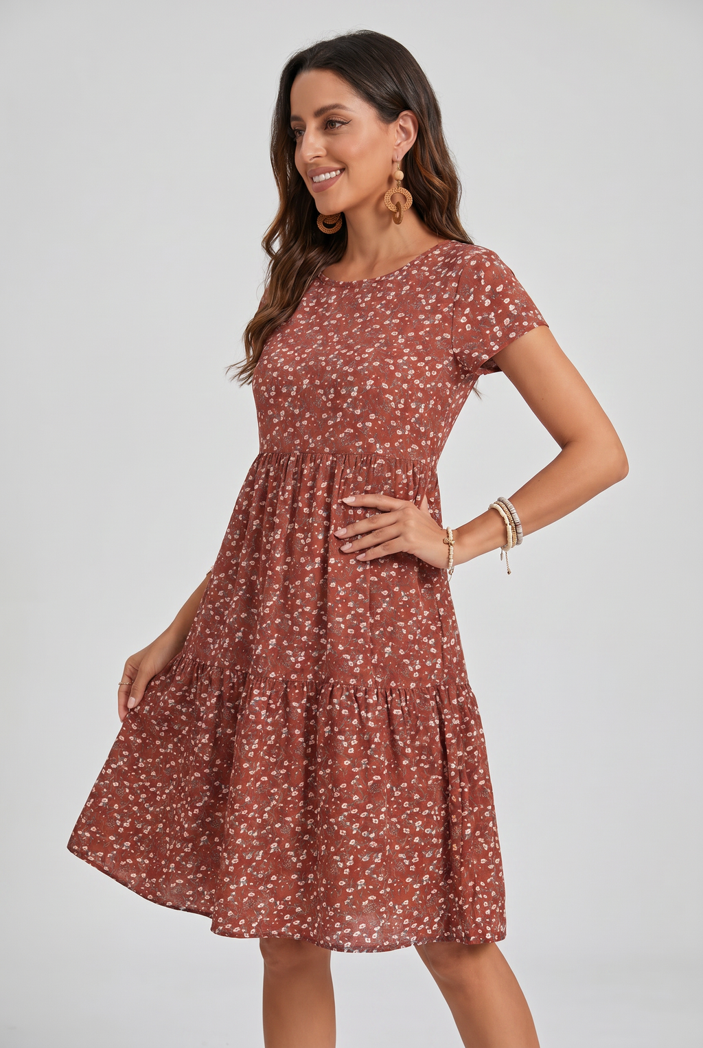 Vestido Soltinho Floral para Verão