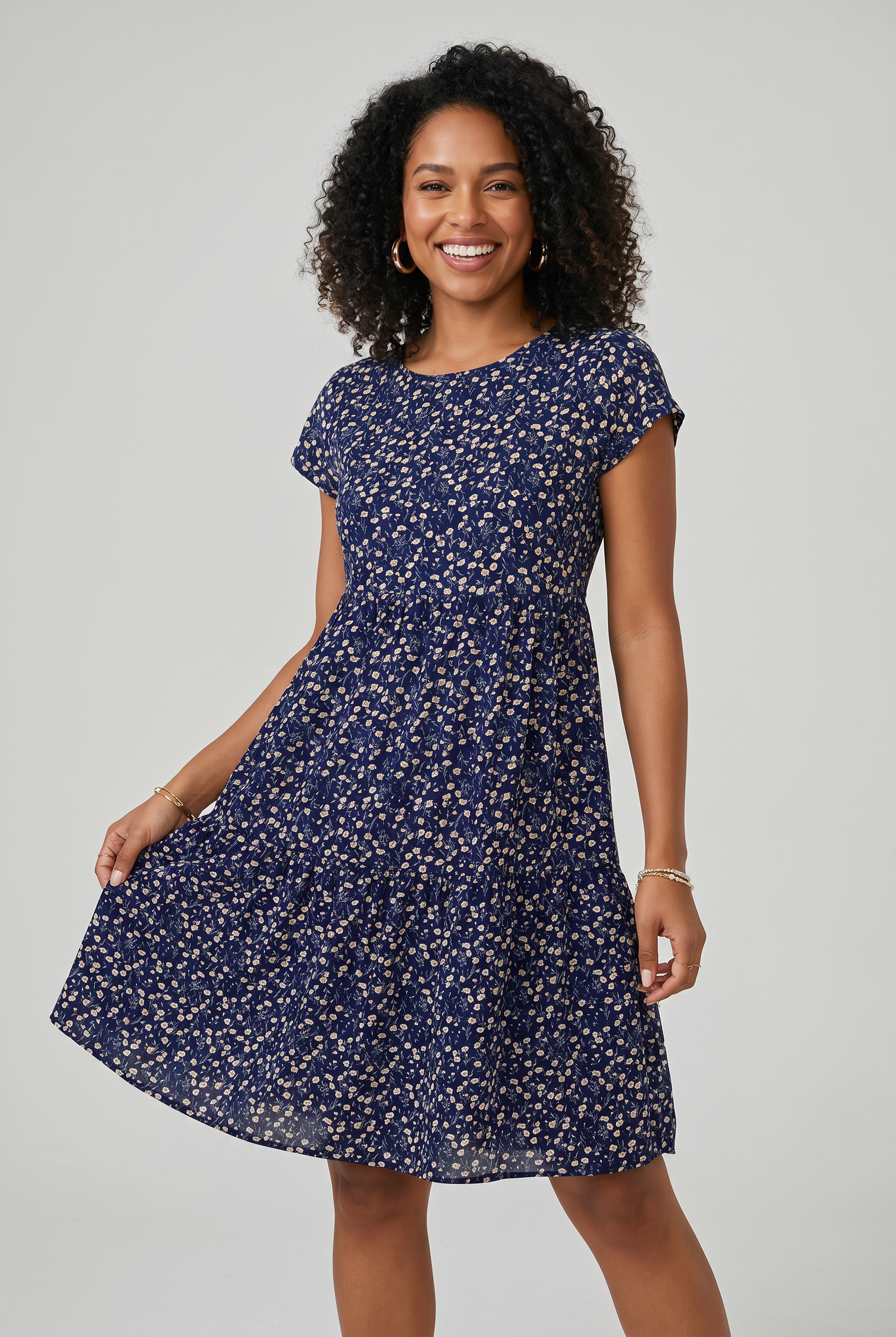Vestido Soltinho Floral para Verão