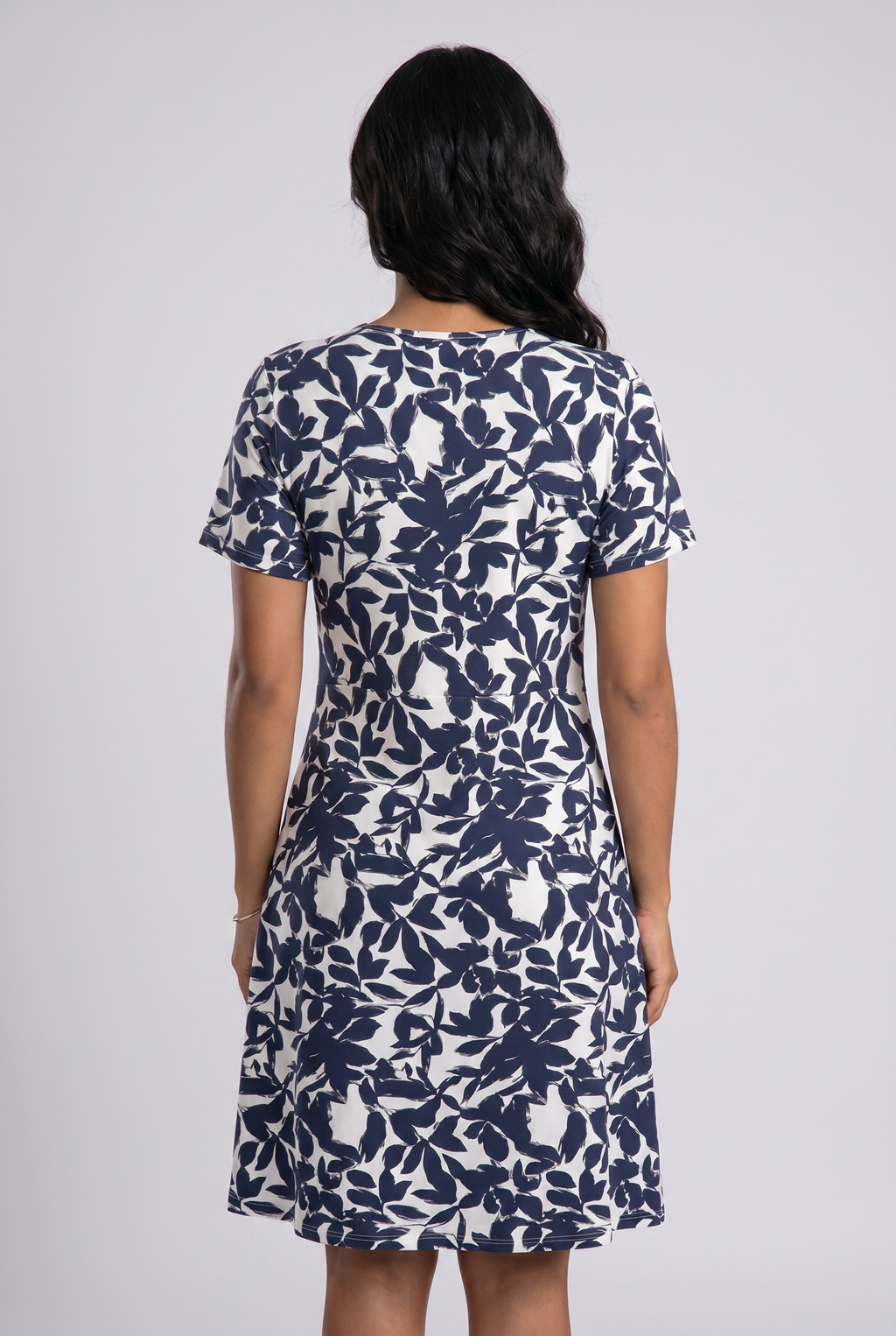 Vestido Feminino Floral Solto Casual