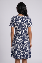 Vestido Feminino Floral Solto Casual